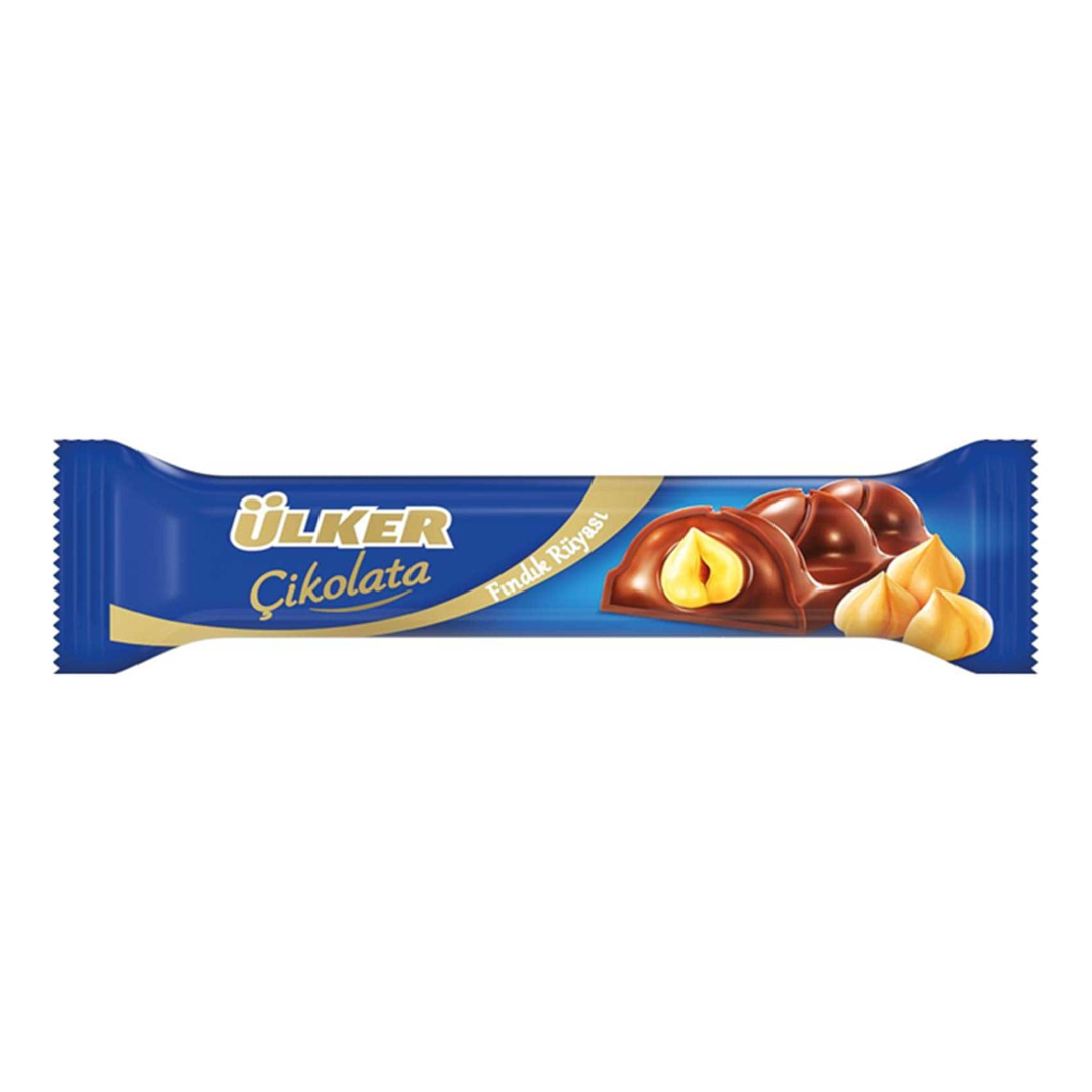 ULKER MILK CHOCOLATE HAZELNUT BAR 40.5G